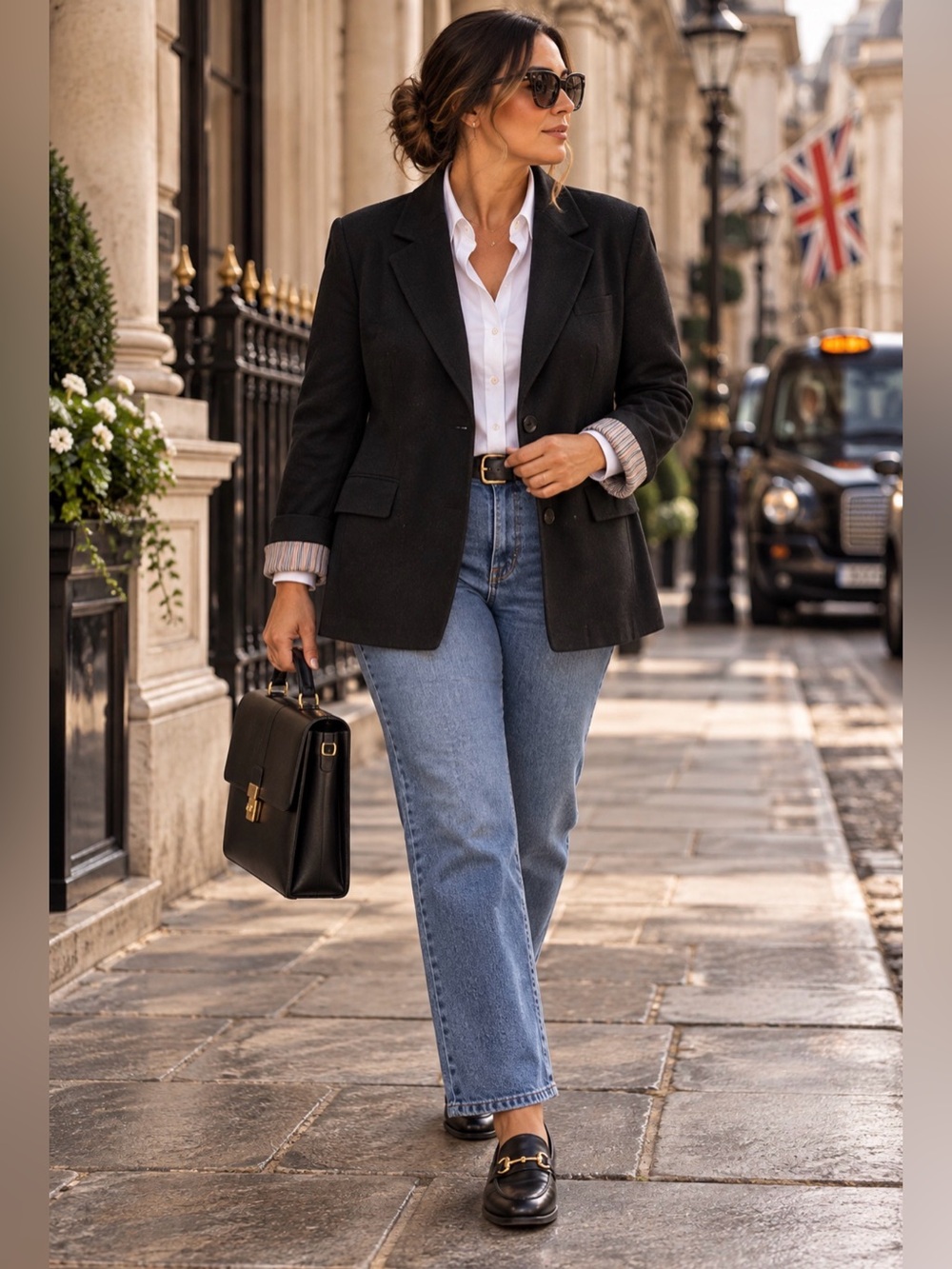 BURBERRY Women's Black Blazer